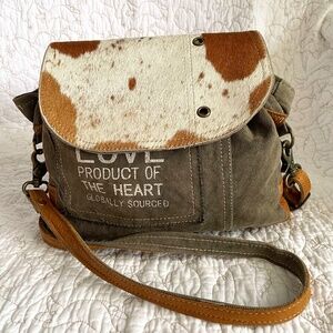 Myra Bag Cowhide Messenger Bag